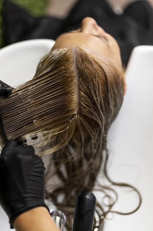 hair treatment the heat